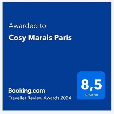 Cosy Marais Paris Lägenhet Exteriör bild