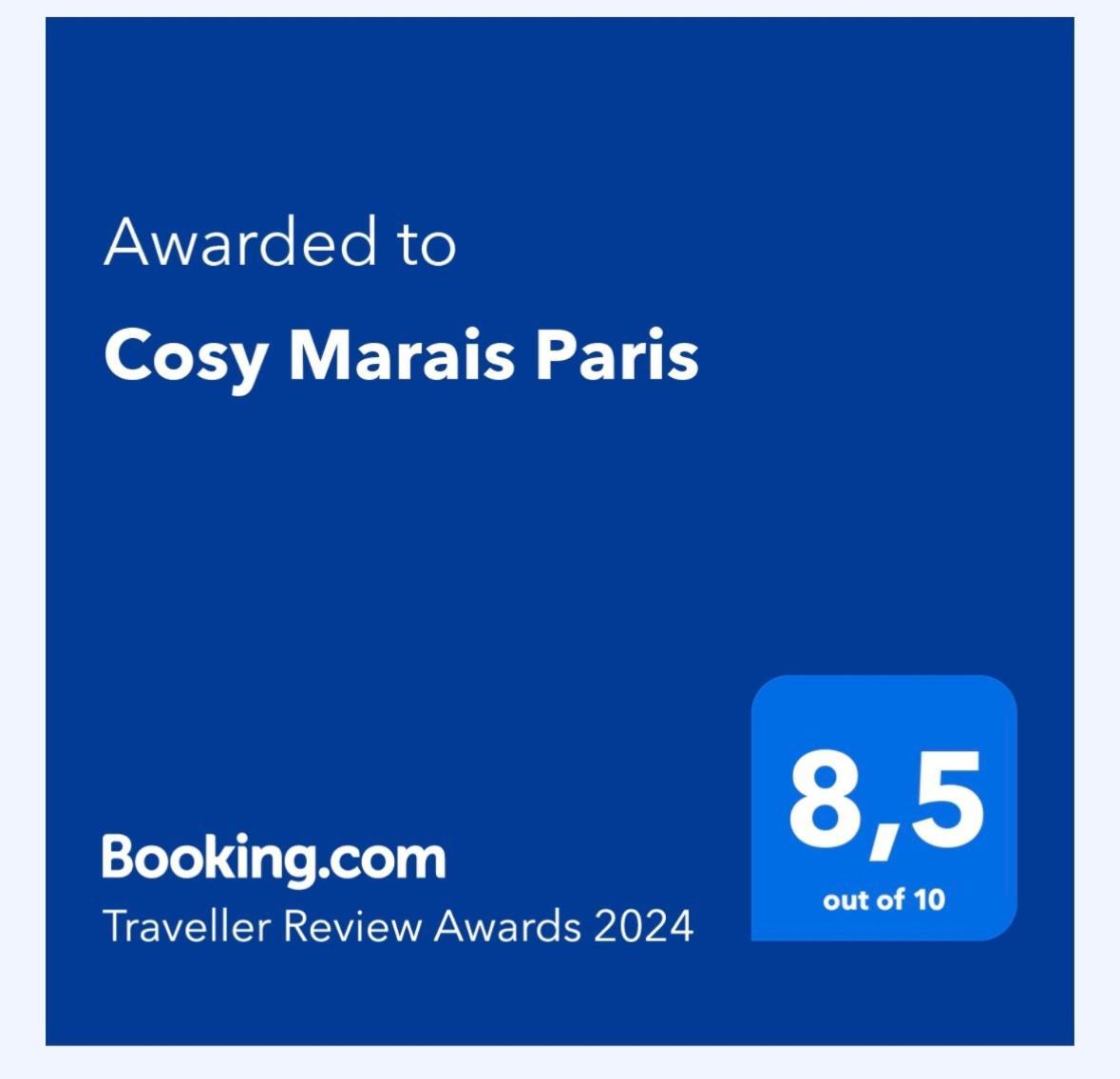 Cosy Marais Paris Lägenhet Exteriör bild