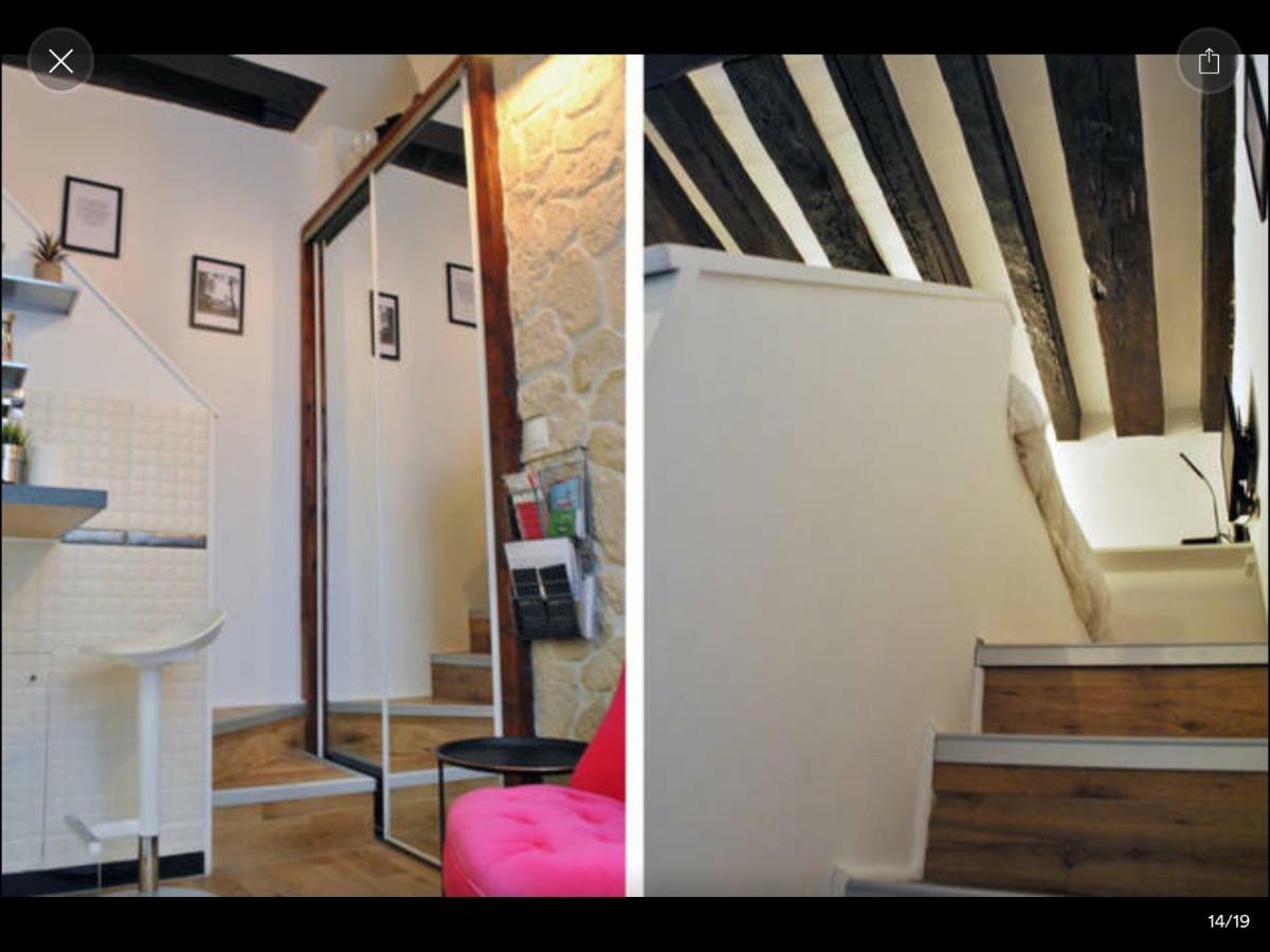 Cosy Marais Paris Lägenhet Exteriör bild